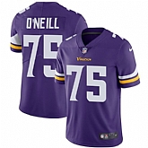 Nike Men & Women & Youth Vikings 75 Brian O'Neill Purple NFL Vapor Untouchable Limited Jersey,baseball caps,new era cap wholesale,wholesale hats